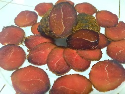 Air Dried / cold smoked Beef Fillet 950b / kg
